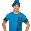 Spirit Halloween Adult Cerulean Crayon Costume Kit - Crayola -HALLOWEEN COSTUMES Sales 01602465 a
