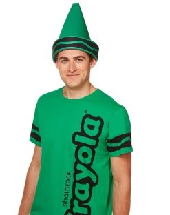 Spirit Halloween Shamrock Green Crayon Costume Kit - Crayola
