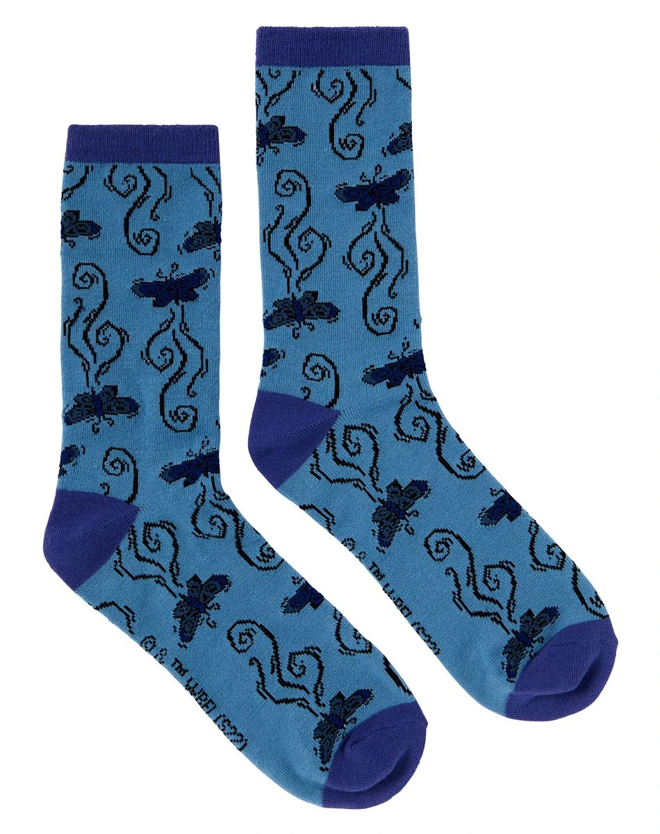 Spirit Halloween Corpse Bride Crew Socks - 2 Pack 5 Spirit Halloween Corpse Bride Crew Socks - 2 Pack - Image 3