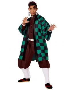 Spirit Halloween Adult Tanjiro Costume - Demon Slayer