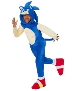 Spirit Halloween Kids Sonic the Hedgehog One Piece Costume