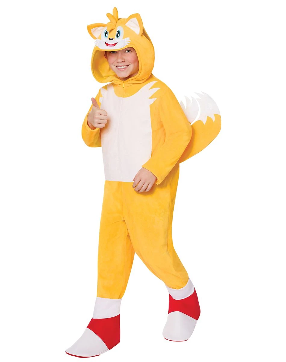 Spirit Halloween Kids Tails One Piece Costume - Sonic the Hedgehog 3 Spirit Halloween Kids Tails One Piece Costume - Sonic the Hedgehog