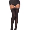 Spirit Halloween Black Skull Lace Thigh High Stockings 2 Spirit Halloween Black Skull Lace Thigh High Stockings -HALLOWEEN COSTUMES Sales 01603646 a