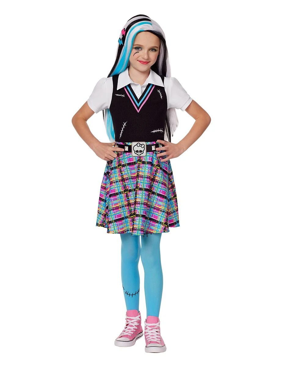 Spirit Halloween Kids Frankie Stein Costume - Monster High 4 Spirit Halloween Kids Frankie Stein Costume - Monster High - Image 2