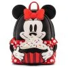 Spirit Halloween Loungefly Minnie Mouse Oh My! Sweets Mini Backpack - Disney -HALLOWEEN COSTUMES Sales 03936556 a
