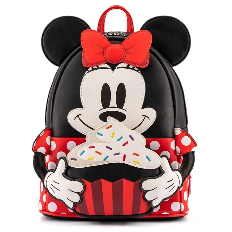 Spirit Halloween Loungefly Minnie Mouse Oh My! Sweets Mini Backpack - Disney 3 Spirit Halloween Loungefly Minnie Mouse Oh My! Sweets Mini Backpack - Disney