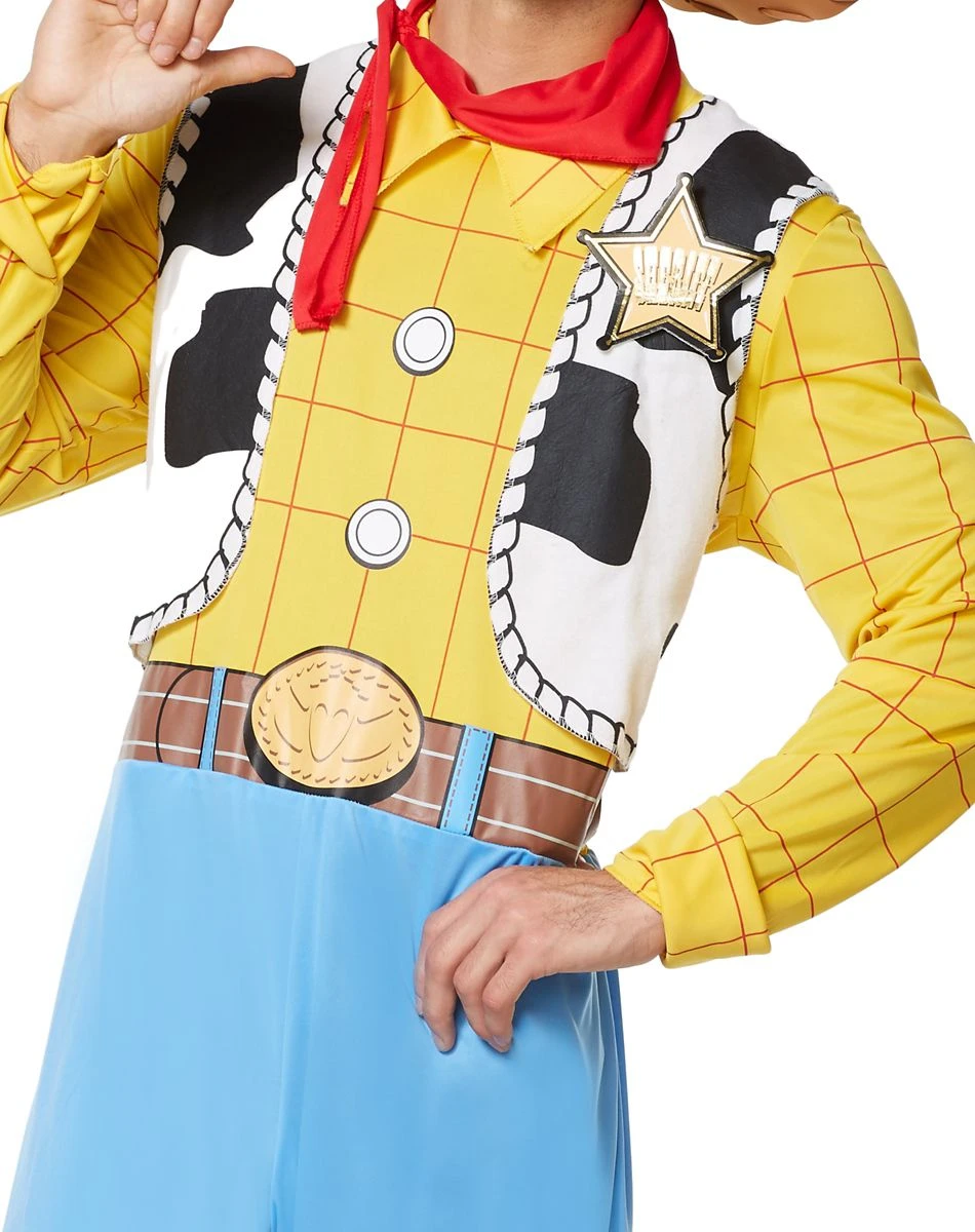 Spirit Halloween Adult Woody Costume Deluxe - Toy Story 5 Spirit Halloween Adult Woody Costume Deluxe - Toy Story - Image 3