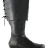 Spirit Halloween Black Pirate Boots 1 Spirit Halloween Black Pirate Boots -HALLOWEEN COSTUMES Sales 07011992 a