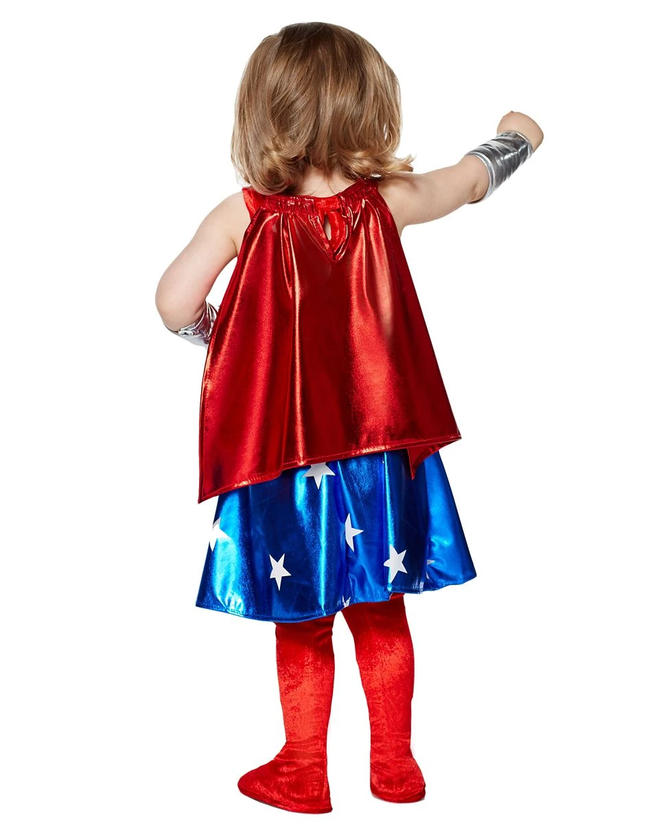 Spirit Halloween Toddler Wonder Woman Costume - DC Comics 4 Spirit Halloween Toddler Wonder Woman Costume - DC Comics - Image 2