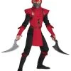 Spirit Halloween Kids Red Viper Ninja Costume -HALLOWEEN COSTUMES Sales 07079205 a