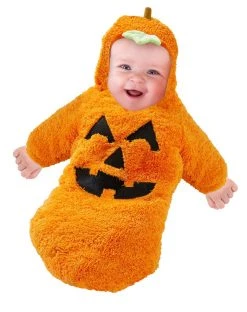 Spirit Halloween Baby Bunting Pumpkin Costume