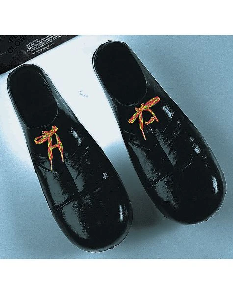 Spirit Halloween Black Clown Shoes 4 Spirit Halloween Black Clown Shoes - Image 2