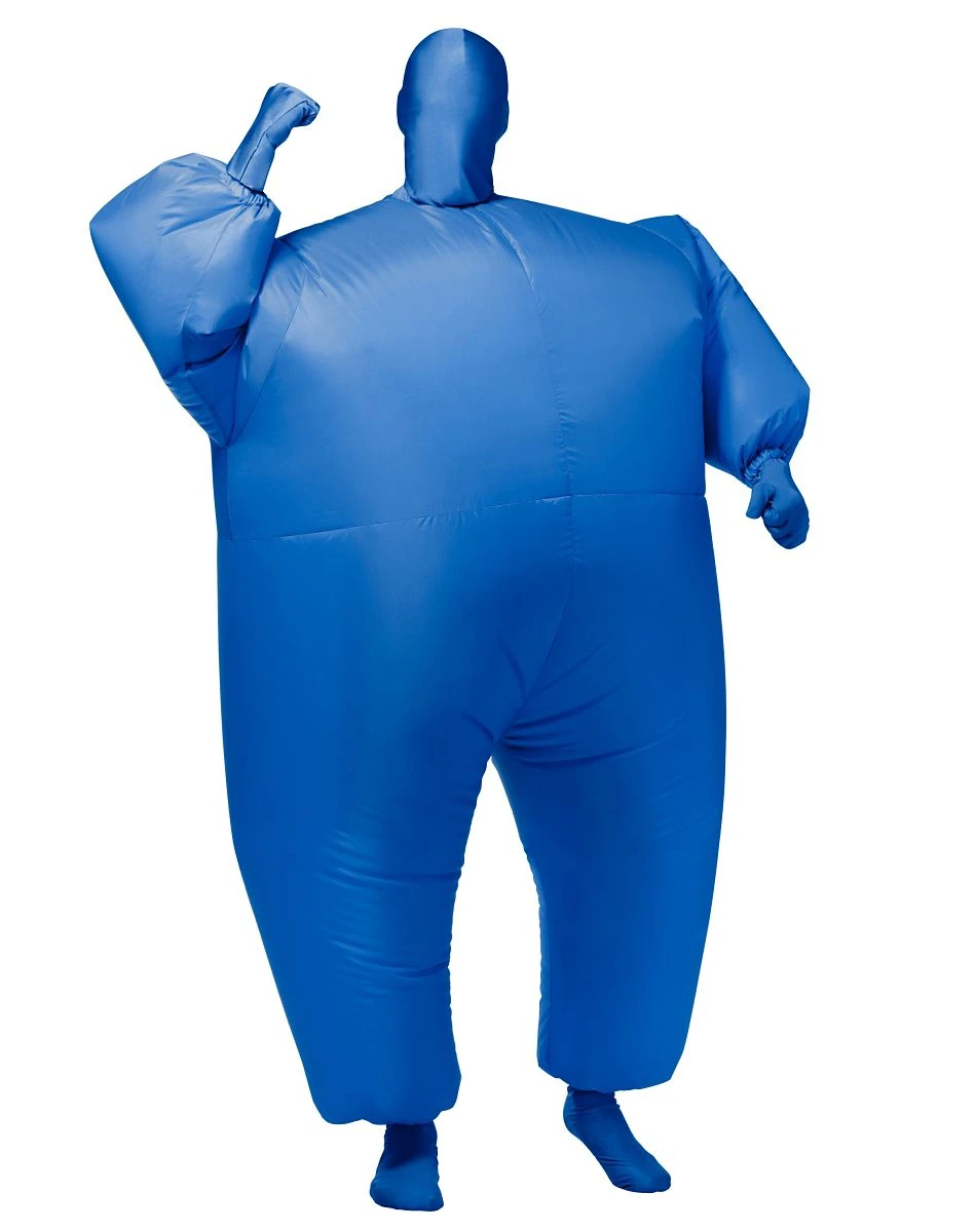 Spirit Halloween Adult Blue Blimpz Inflatable Costume 3 Spirit Halloween Adult Blue Blimpz Inflatable Costume