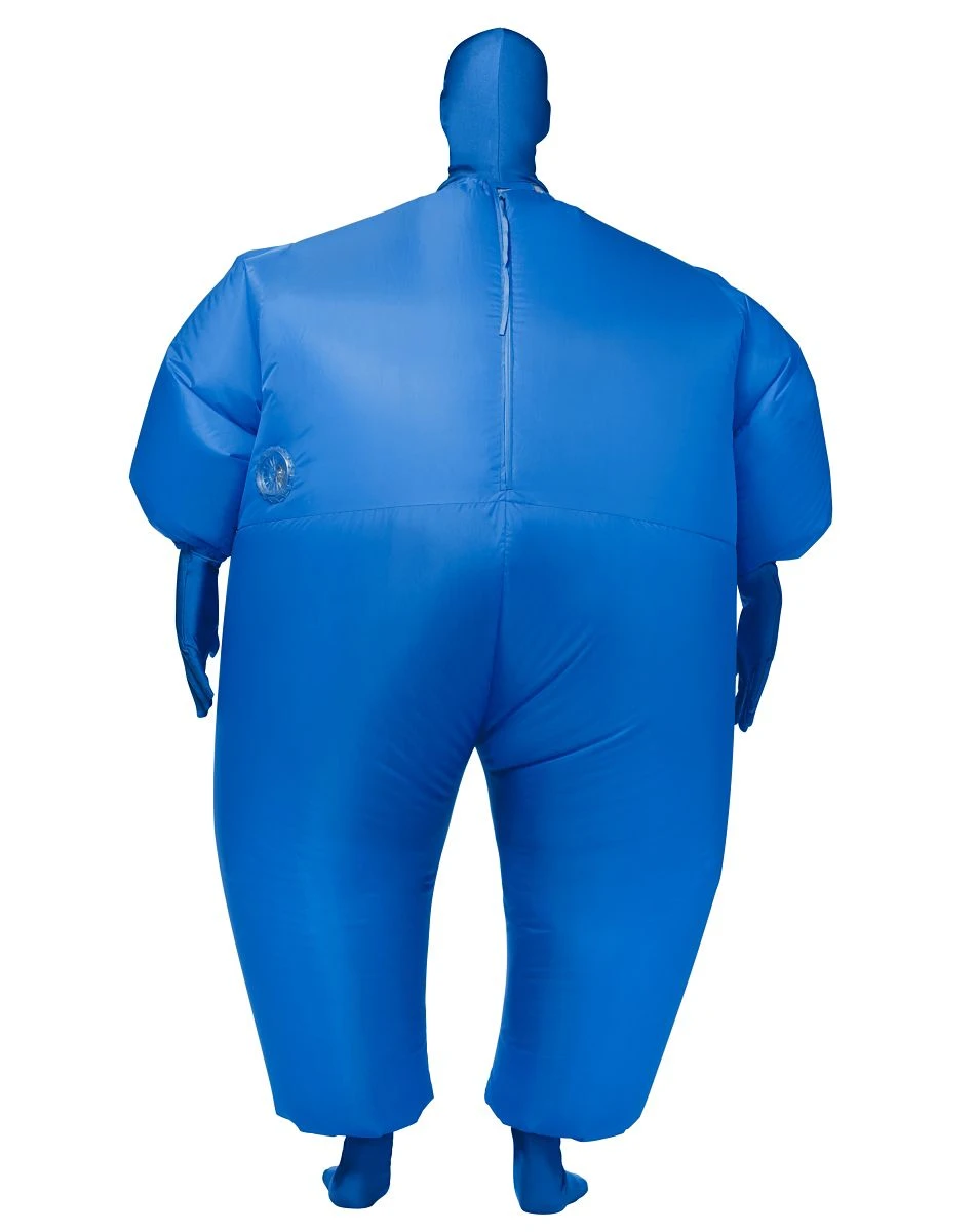 Spirit Halloween Adult Blue Blimpz Inflatable Costume 4 Spirit Halloween Adult Blue Blimpz Inflatable Costume - Image 2