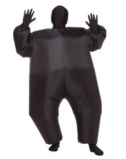 Spirit Halloween Kids Black Blimpz Inflatable Costume