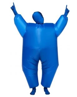 Spirit Halloween Kids Blue Blimpz Inflatable Costume