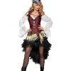 Spirit Halloween Adult High Seas Treasure Pirate Costume - The Signature Collection -HALLOWEEN COSTUMES Sales 07142078 a