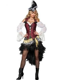 Spirit Halloween Adult High Seas Treasure Pirate Costume - The Signature Collection