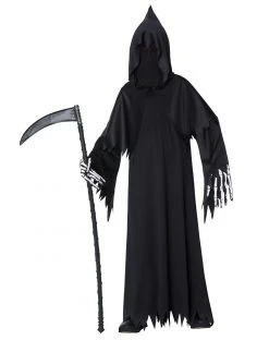 Spirit Halloween Kids Grim Reaper Costume - Deluxe