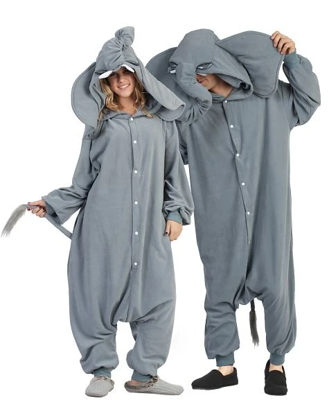 Spirit Halloween Adult Elephant Union Suit 3 Spirit Halloween Adult Elephant Union Suit