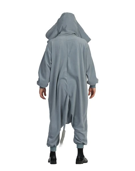 Spirit Halloween Adult Elephant Union Suit 4 Spirit Halloween Adult Elephant Union Suit - Image 2