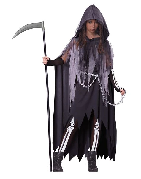 Spirit Halloween Tween Reaper Costume 4 Spirit Halloween Tween Reaper Costume - Image 2