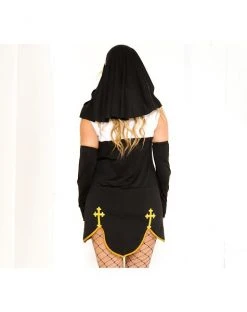 Spirit Halloween Adult Bad Habit Nun Costume 9 Spirit Halloween Adult Bad Habit Nun Costume -HALLOWEEN COSTUMES Sales 07260102 b