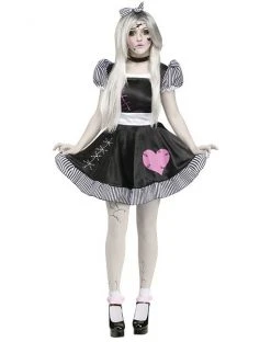 Spirit Halloween Adult Broken China Doll Costume