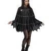 Spirit Halloween Adult Plus Size Spider Web Poncho Costume -HALLOWEEN COSTUMES Sales 07262132 a