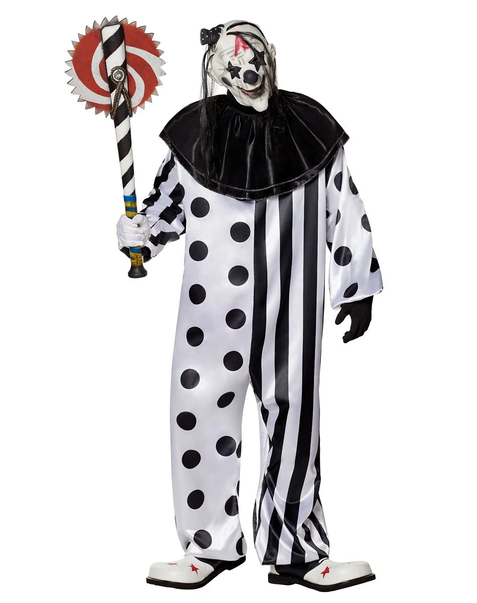 Spirit Halloween Adult Killer Clown Plus Size Costume 3 Spirit Halloween Adult Killer Clown Plus Size Costume