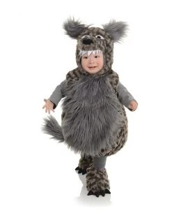 Spirit Halloween Toddler Belly Babies Wolf Costume