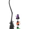 Spirit Halloween Witch Broom With Colored Bows 2 Spirit Halloween Witch Broom With Colored Bows -HALLOWEEN COSTUMES Sales 07265457 a