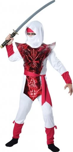 Spirit Halloween Kids Ghost Ninja Costume