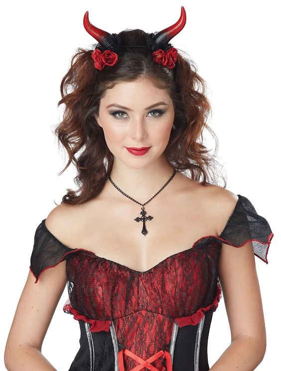 Spirit Halloween Devil Rose Horns 3 Spirit Halloween Devil Rose Horns