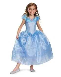 Spirit Halloween Kids Cinderella Costume Deluxe - Cinderella Movie