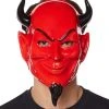 Spirit Halloween Red Devil Half Mask - Scream Queen -HALLOWEEN COSTUMES Sales 07353790 a