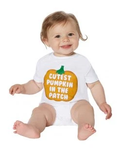 Spirit Halloween Baby Pumpkin Patch One Piece Costume