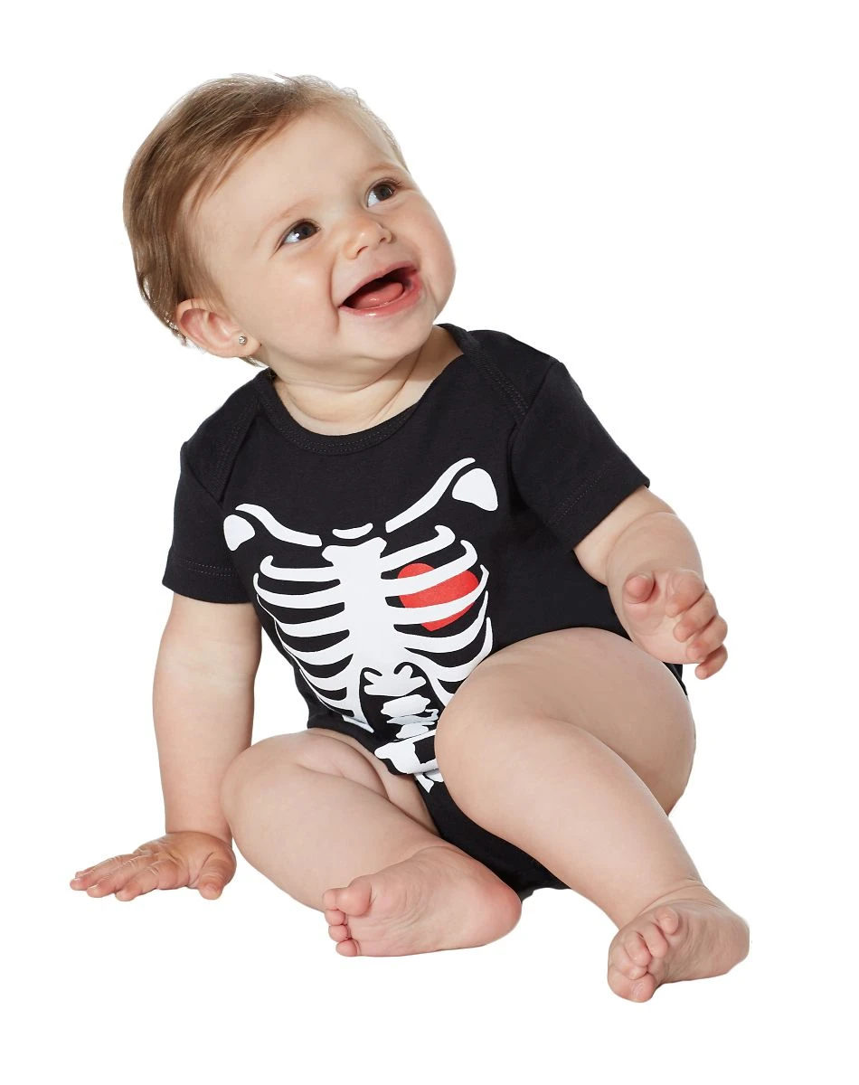 Spirit Halloween Baby Spooky Skeleton One Piece 4 Spirit Halloween Baby Spooky Skeleton One Piece - Image 2