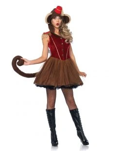 Spirit Halloween Adult Wind-Up Monkey Costume