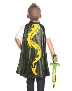 Spirit Halloween Kids Dragon Cape and Sword Set