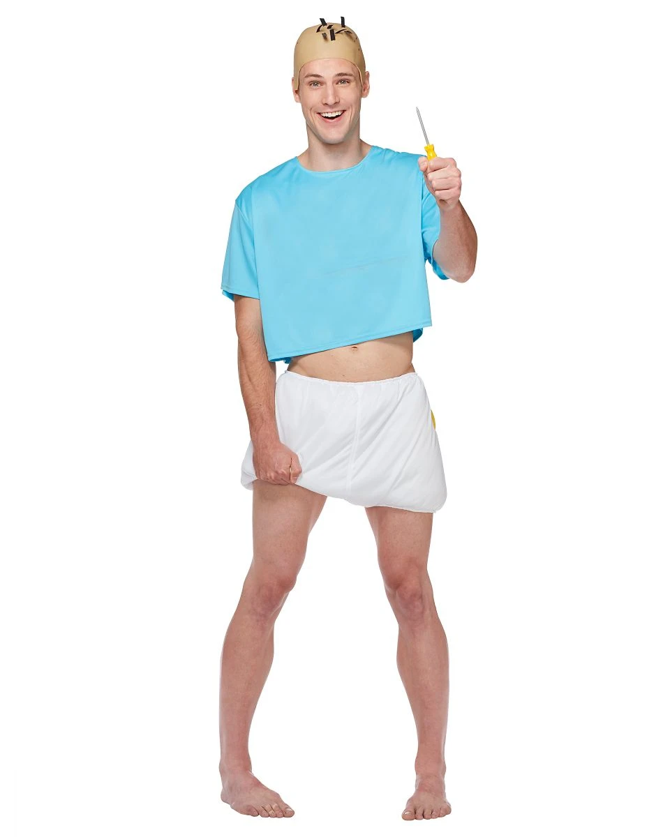 Spirit Halloween Adult Tommy Costume - Rugrats 6 Spirit Halloween Adult Tommy Costume - Rugrats - Image 4