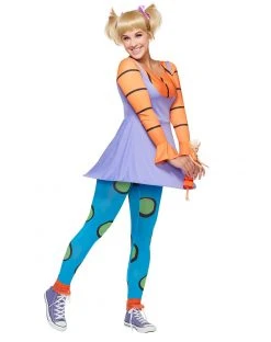 Spirit Halloween Adult Angelica Costume - Rugrats 9 Spirit Halloween Adult Angelica Costume - Rugrats -HALLOWEEN COSTUMES Sales 07412158 c