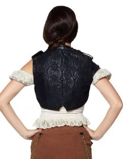 Spirit Halloween Black Steampunk Vest 7 Spirit Halloween Black Steampunk Vest -HALLOWEEN COSTUMES Sales 07467640 b