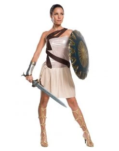 Spirit Halloween Adult Beach Battle Wonder Woman Costume Deluxe - DC Comics