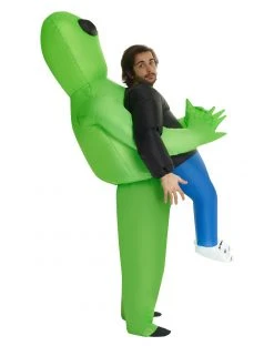 Spirit Halloween Adult Alien Pick Me Up Inflatable Costume -HALLOWEEN COSTUMES Sales 07491723 c