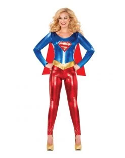 Spirit Halloween Adult Supergirl Catsuit Costume - DC Comics
