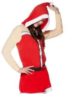 Spirit Halloween Ms. Claus Union Suit -HALLOWEEN COSTUMES Sales 07494768 c
