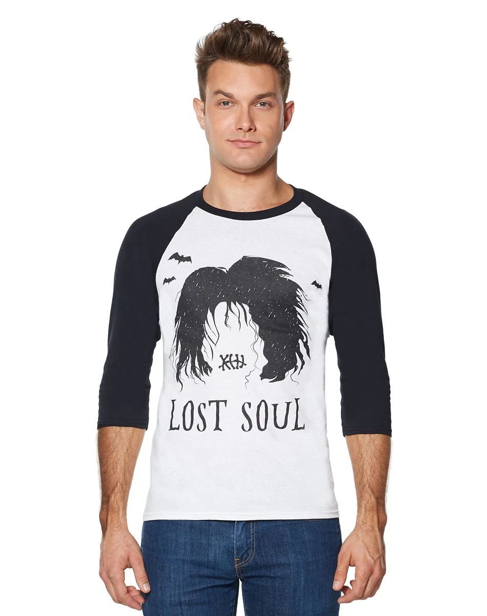 Spirit Halloween Lost Soul Billy Butcherson Raglan T Shirt - Hocus Pocus 3 Spirit Halloween Lost Soul Billy Butcherson Raglan T Shirt - Hocus Pocus