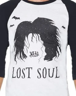 Spirit Halloween Lost Soul Billy Butcherson Raglan T Shirt - Hocus Pocus 8 Spirit Halloween Lost Soul Billy Butcherson Raglan T Shirt - Hocus Pocus -HALLOWEEN COSTUMES Sales 07505092 c