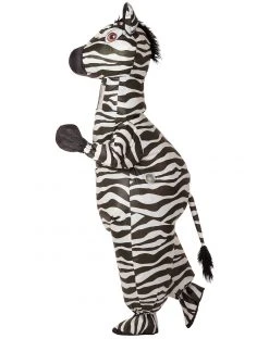 Spirit Halloween Adult Zebra Inflatable Costume -HALLOWEEN COSTUMES Sales 07517592 c